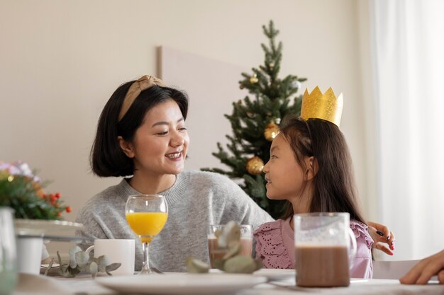 Epifanía de la celebración navideña