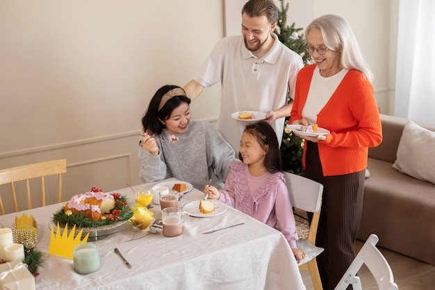 Epifanía de la celebración navideña