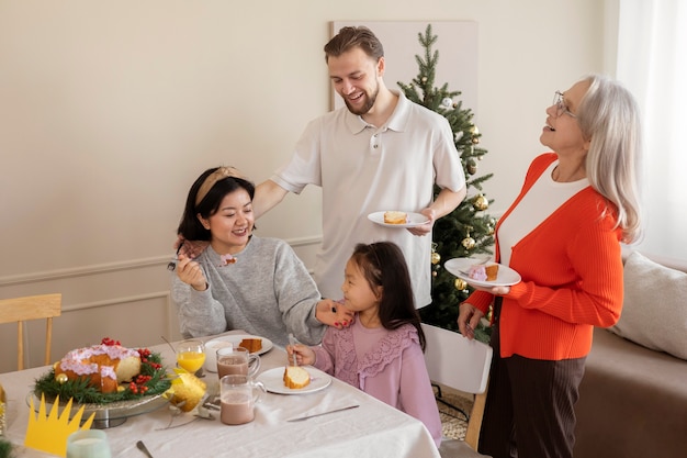 Epifanía de la celebración navideña