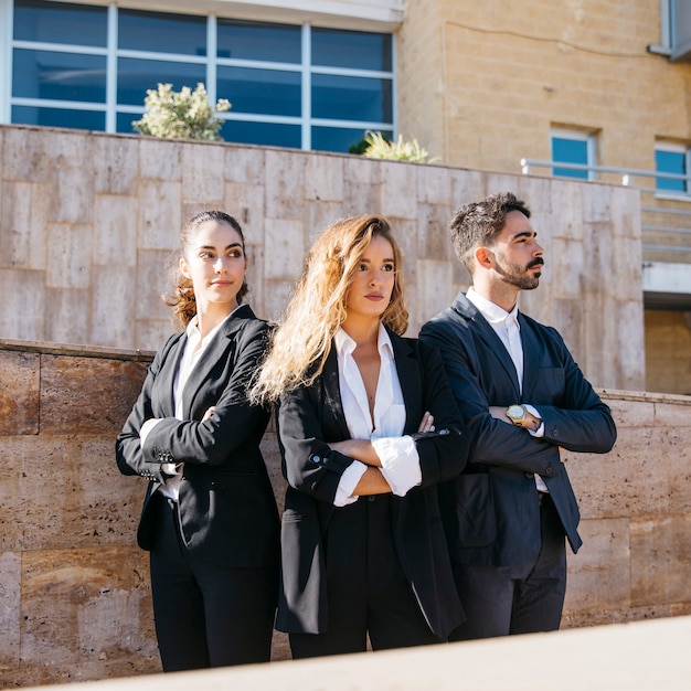 Equipo de gente de negocios