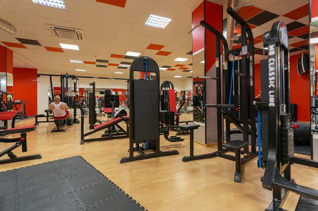 Equipos en el gimnasio