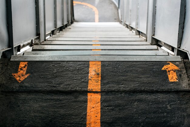 Escalera en la ciudad