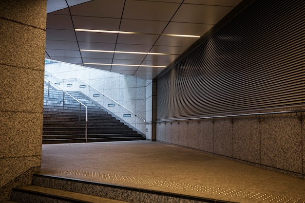 escaleras de metro