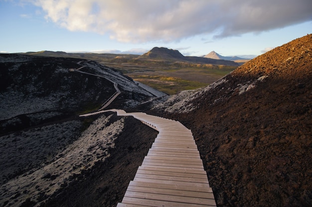 Foto gratuita escaleras naturales