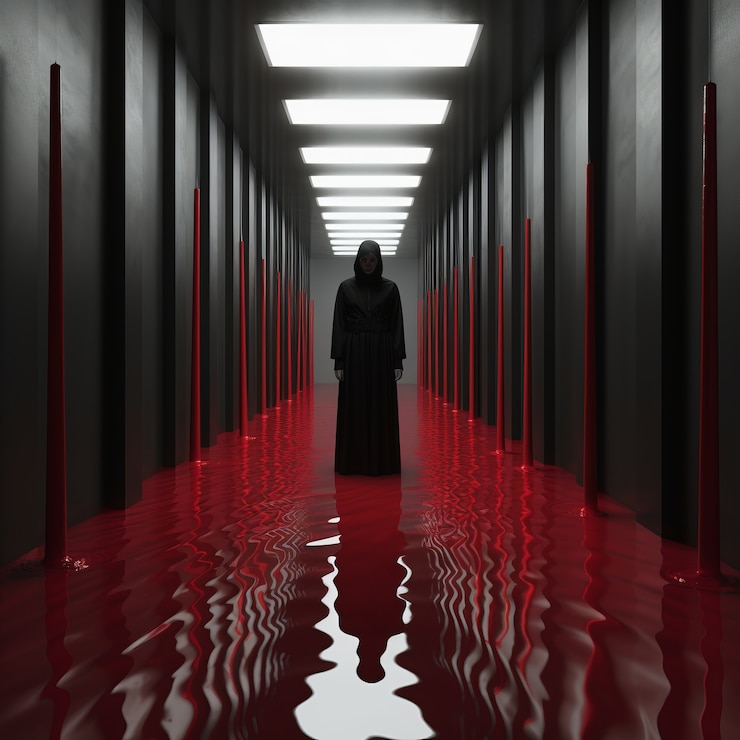 Foto gratuito escena de fantasía oscura