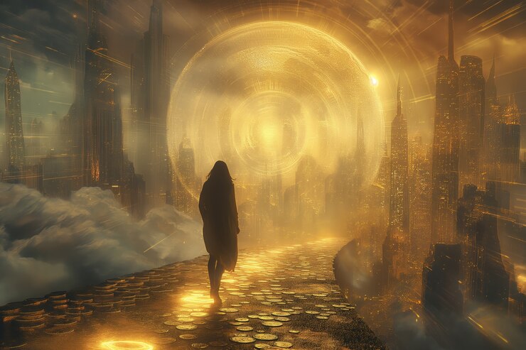 Foto gratuito escena de fantasía de la riqueza