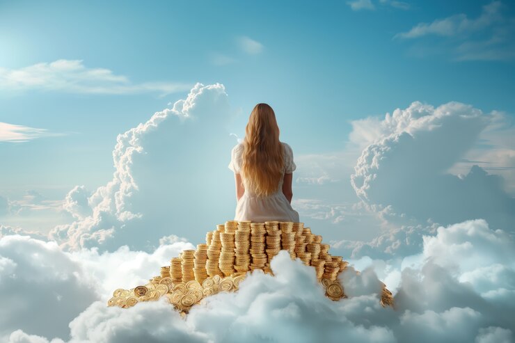 Foto gratuito escena de fantasía de la riqueza
