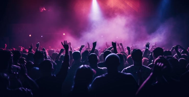Foto gratuito escena relacionada con la música en 3d