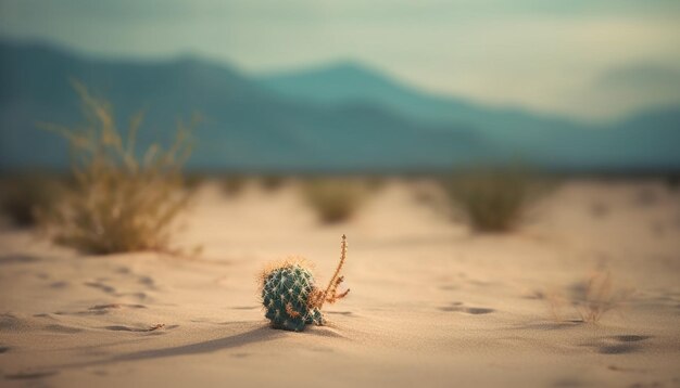 Escena tranquila hierba amarilla calor relajación belleza generada por IA