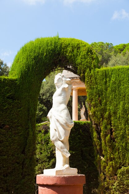 Escultura en el Parc del Laberint