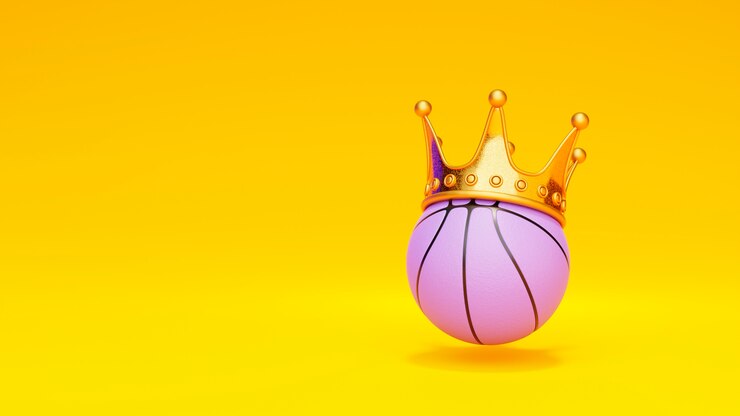 Photo Gratis esensial bola basket 3d