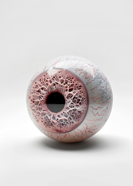 Esfera que representa el iris del ojo