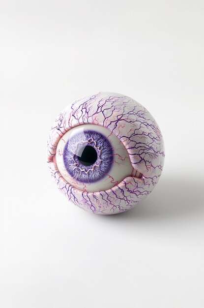 Esfera que representa el iris del ojo