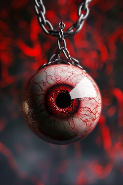 Esfera que representa el iris del ojo