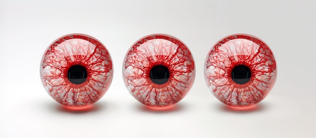 Esfera que representa el iris del ojo