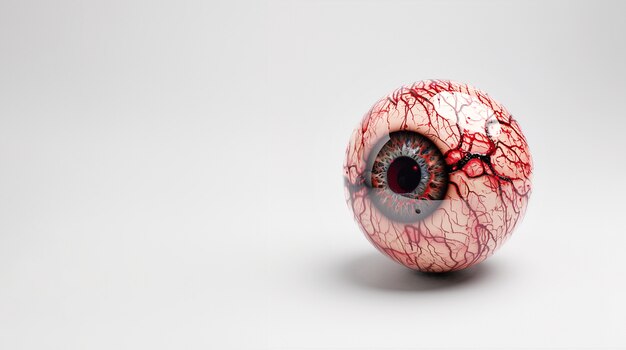 Esfera que representa el iris del ojo