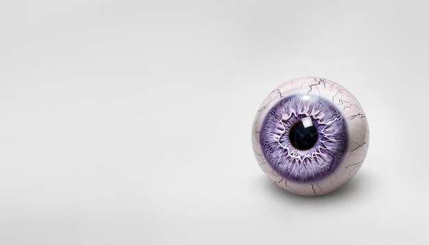 Esfera que representa el iris del ojo
