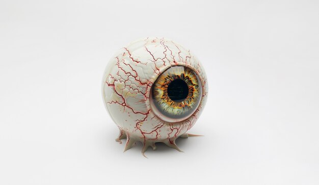 Esfera que representa el iris del ojo