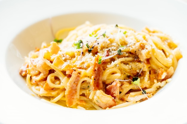 Espagueti Carbonara