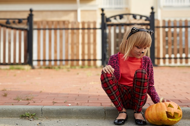 Foto gratuita esperando halloween