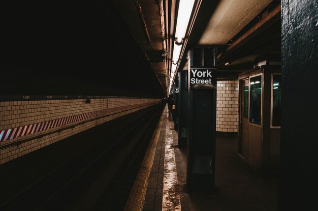 La estación de metro de Nueva York