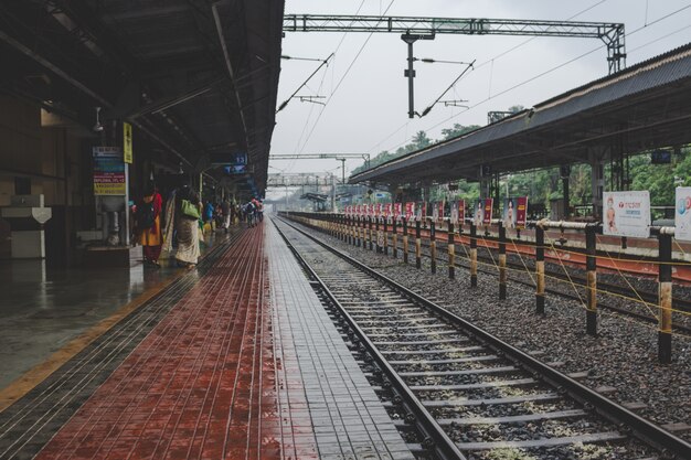 Estación de tren india