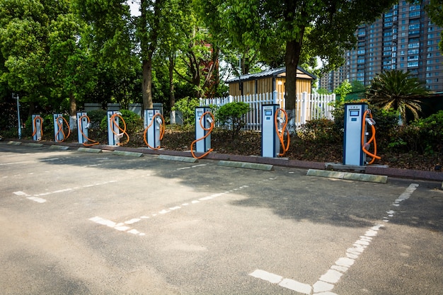 Estacionamiento de vehículos eléctricos