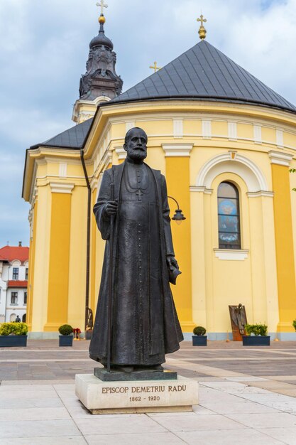 Estatua de Demetriu Radu en Oradea Rumania