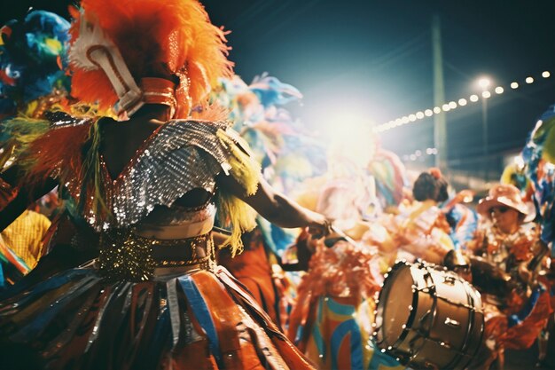 La estética oscura del carnaval