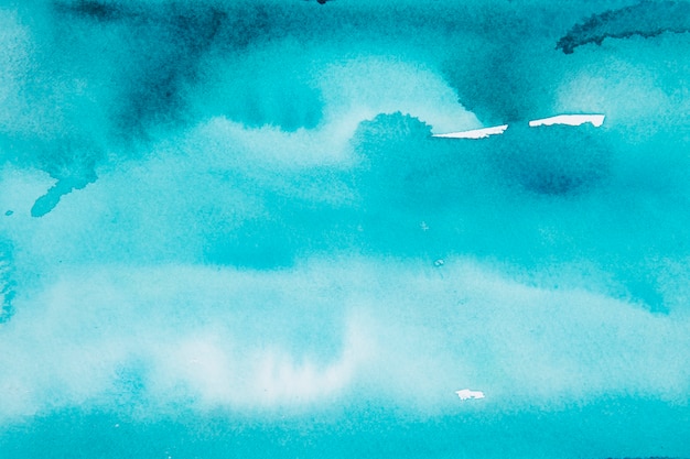 Estilo abstracto de fondo acuarela azul ombre