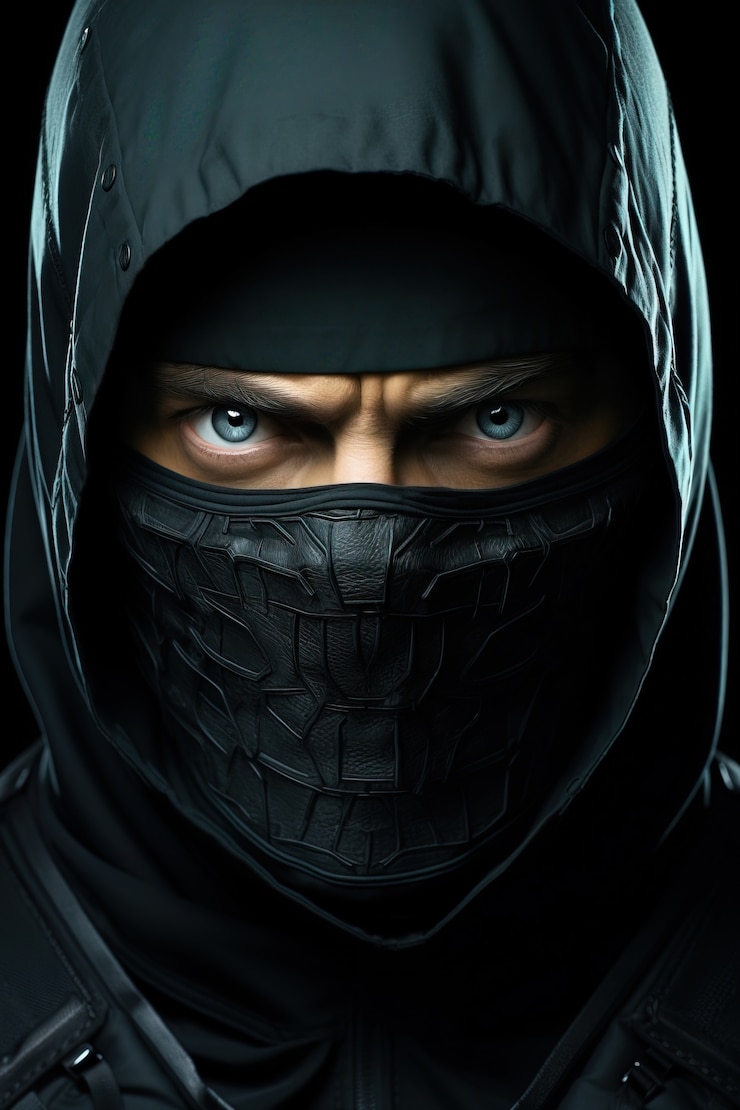 Foto gratuito el estilo oscuro del ninja naruto