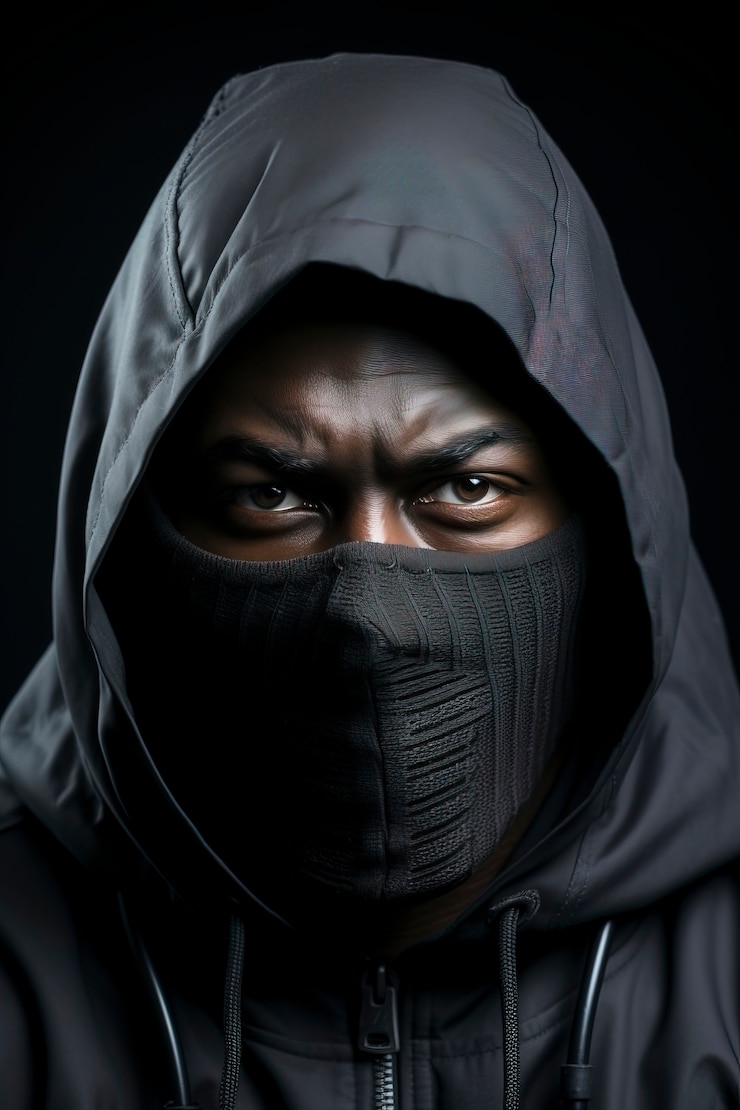 Foto gratuito el estilo oscuro del ninja naruto