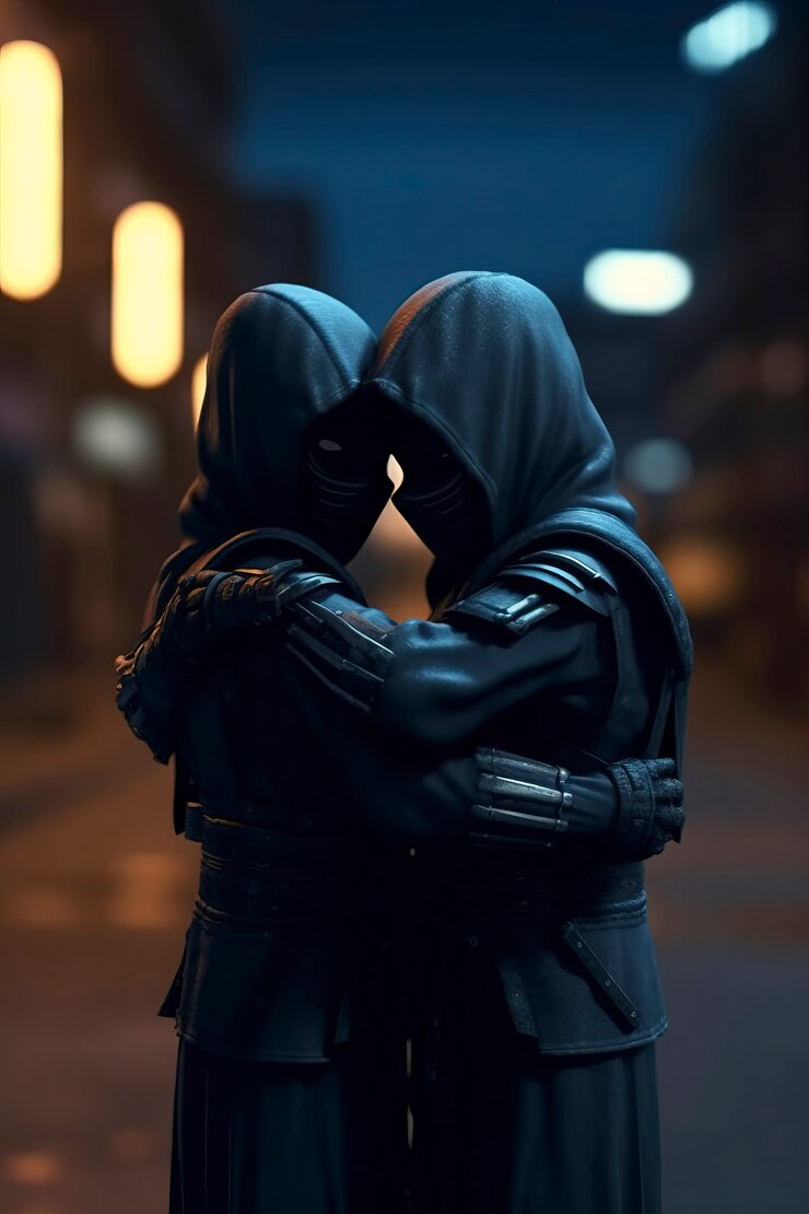 Foto gratuito el estilo oscuro del ninja naruto