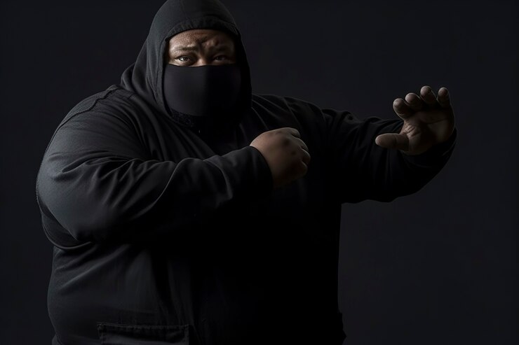 Foto gratuito el estilo oscuro del ninja naruto