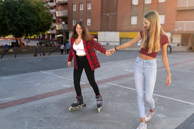 Estilo de vida de los adolescentes en la ciudad.