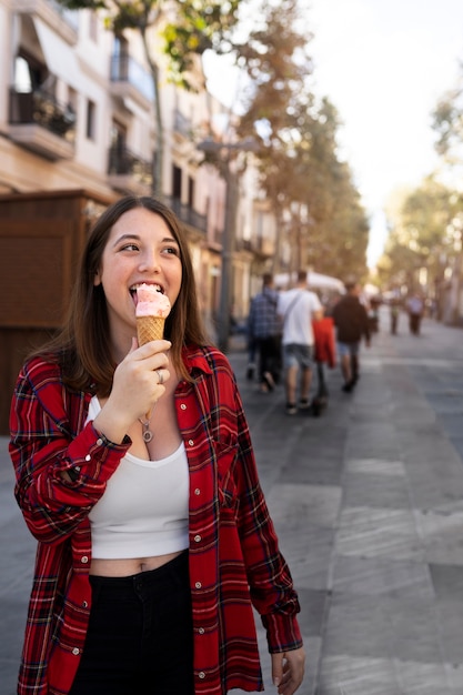 Estilo de vida de los adolescentes en la ciudad.