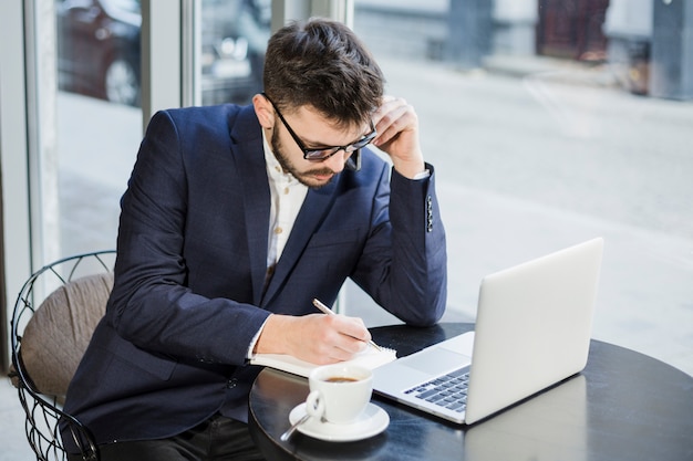 Estilo de vida de un hombre de negocios