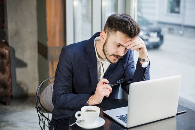 Estilo de vida de un hombre de negocios