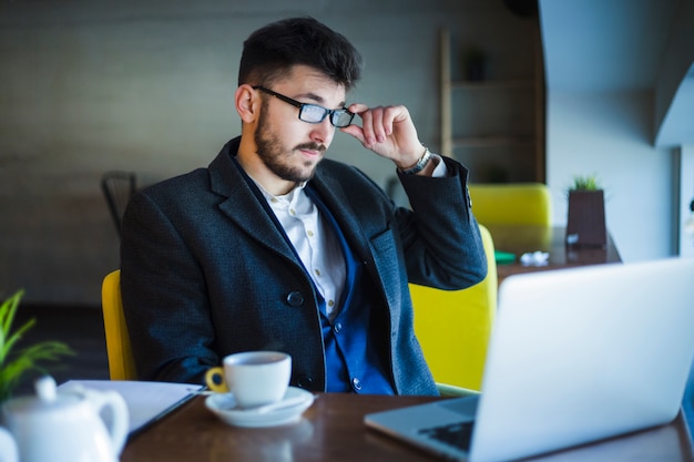 Estilo de vida de un hombre de negocios