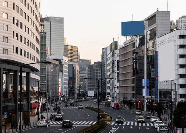 Estilo de vida de japón paisaje urbano