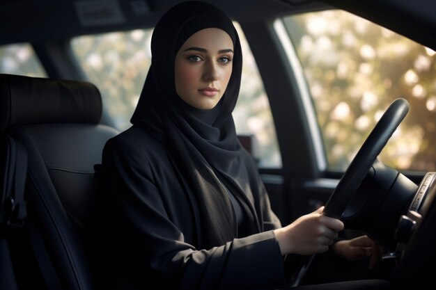 Estilo de vida de la mujer islámica de mediana altura