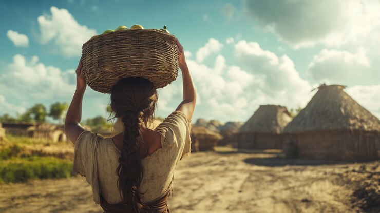 Foto gratuito estilo de vida del período neolítico