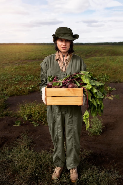 Foto gratuita estilo de vida de la persona ecológica.