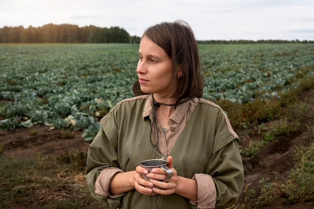 Foto gratuita estilo de vida de la persona ecológica.