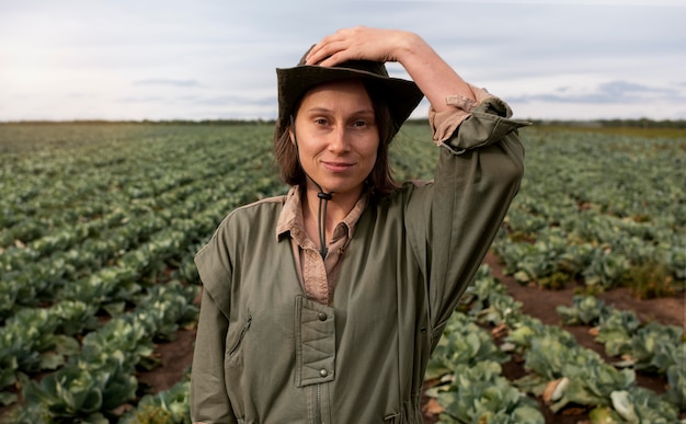 Foto gratuita estilo de vida de la persona ecológica.