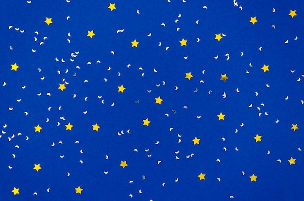 El top imagen 48 fondo azul con estrellas