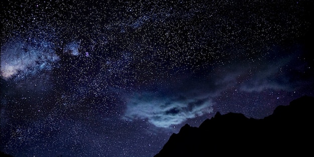 Estrellas Cielo oscuro Hermoso Impresionante