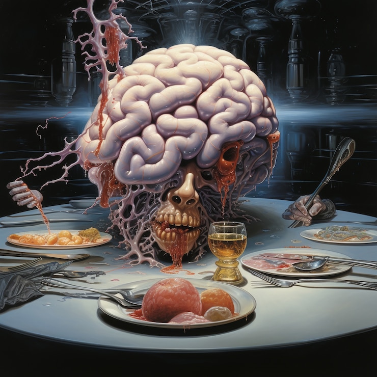 Foto gratuito estructura detallada del cerebro humano