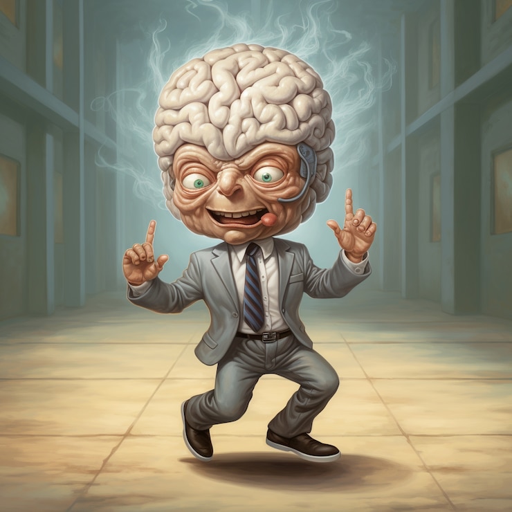 Foto gratuito estructura detallada del cerebro humano