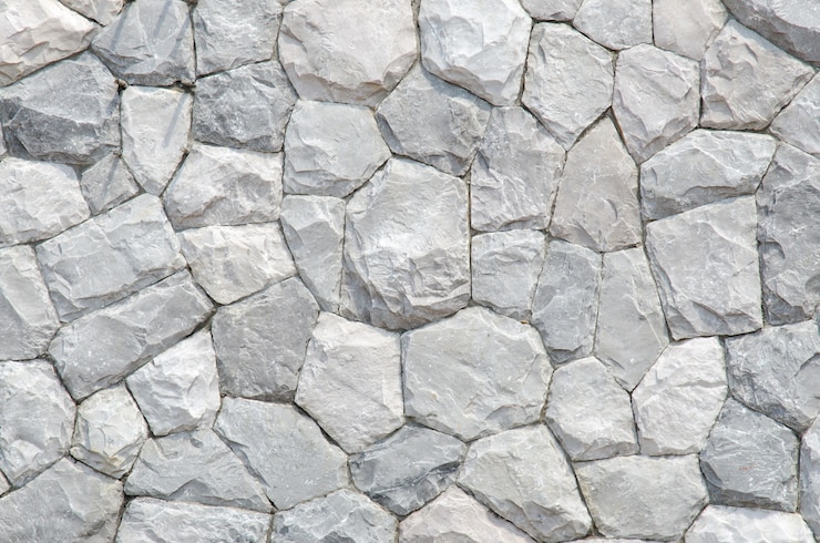 Foto gratuito estructura de muro de piedra en bruto arquitecto excelente